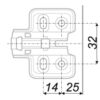 Мебельная петля H302C02/2510 — изображение 3