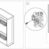 Выдвижная корзина 200 с механизмом Push Open комплект AF22200H2PO — изображение 5
