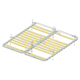 Основание для кровати летто де люкс